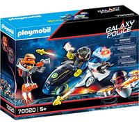 PLAYMOBIL Galaxy Police 70020, Moto Drone della Pattuglia Galattica, con Effetti Luminosi, dai 5 Anni