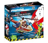 PLAYMOBIL Ghostbusters 9385 - Venkman con elicottero e cannone ad acqua, Dai 6 anni