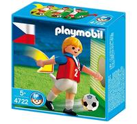 PLAYMOBIL® - Giocatore di Calcio della Repubblica Ceca Figurina, Multicolore, 4722