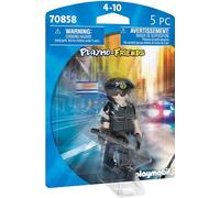 Statuetta Articolata Playmobil Playmo-Friends 70858 Poliziotto (5 pcs)