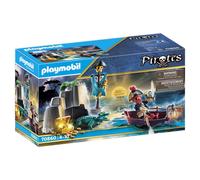 Playmobil Gioco Di Costruzione Del Nascondiglio Del Tesoro Dei Pirati