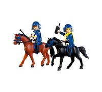Playmobil Gioco Di Costruzione Della Squadra Di Polizia A Cavallo
