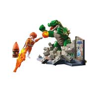 Playmobil Gioco Di Costruzione: L´eroe Combatte La Lucertola Gigante