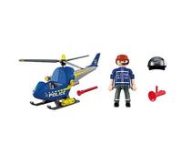 Playmobil Gioco Di Costruzione Police Helicopter With Radar