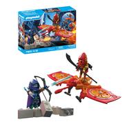 Playmobil Set da gioco Hero Drone contro Ninja Cattivo - Drone con statuine