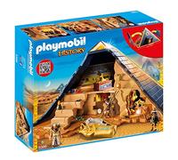 PLAYMOBIL History 5386 Grande Piramide del Faraone, Giocattoli per Bambini dai 6 Anni