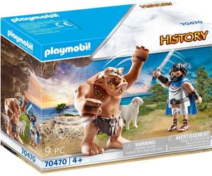 Playmobil History Set 70470 Ulisse e il Ciclope Polifemo Mitologia greca