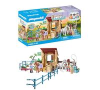 Playmobil horse of waterfall 71494 scuderia con recinto per bambini dai 4 anni