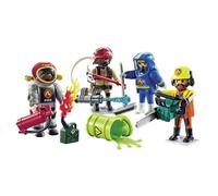 PLAYMOBIL Action Heroes 71468 My Figures: Pompieri, con Figure Personalizzate e Accessori Staccabili, Giochi di Ruolo Divertenti, Giocattolo sostenibile per Bambini dai 5 Anni in su