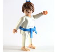 Playmobil Judoka Judo Sports Girl Figure - Mystery Series 10 6841