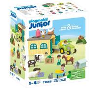 Playmobil junior 71656 allegra fattoria playset eco-sostenibile per bambini 1-4 anni