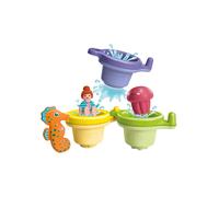 PLAYMOBIL Swimming Cup with Water Fun Set da gioco con statuine, Bicchiere galleggiante con giochi d’acqua