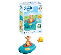 PLAYMOBIL Junior & Disney 71704 Tigro con canotto, Include Tigro e Un Pesce Tigre, Giocattolo sostenibile Realizzato in plastica a Base vegetale, Giocattolo per Bambini dai 12 Mesi in su