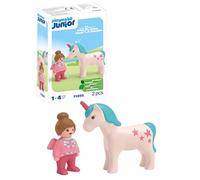 PLAYMOBIL Junior Figure Ragazza e Unicorni. 71893