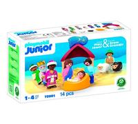 PLAYMOBIL Junior Presepe 72001, 14 pezzi, Scena Natività