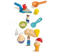 PLAYMOBIL | JUNIOR | Set | Set di giochi per la sabbia per un gioco creativo all'aperto | Con accessori per costruire, modellare ed esplorare | Per bambini da 1 anno in su | 210529