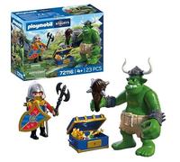 Playmobil 72116 troll con tesoro dei cavalieri del leone