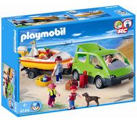 PLAYMOBIL Macchina Famiglia Con Rimorchio Porte-Bateaux 4144