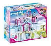PLAYMOBIL Magic 9469 - Palazzo di Cristallo con cristallo luminoso, Include gonna con cambio di colore, Dai 4 anni [Esclusivo Amazon]