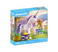 PLAYMOBIL Magic Unicorns Sammeleinhorn Glückslavendel mit Fee Fantasievoll