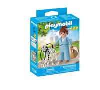 PLAYMOBIL 71736 Femme d'affaire avec Son Dalmatien