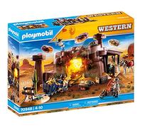 Playmobil Miniera d'oro del Far-West Western 70948