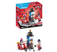 PLAYMOBIL | Miraculous | Esperienza di ruolo di Parigi | Giocattoli a partire dai 4 anni | Regalo per bambini | Promuove la creatività e il gioco di ruolo | Personaggio giocattolo con accessori e set