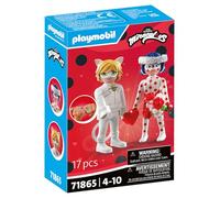 PLAYMOBIL Miraculous Coccinelle e matrimonio di Cat Noir, Giocattolo da 4 anni, Regalo per bambini, Incoraggia la creatività e il gioco di ruolo, Set dettagliato con figure e accessori, 71865