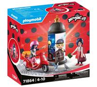 PLAYMOBIL | Miraculous | Esperienza di ruolo di Parigi | Giocattoli a partire dai 4 anni | Regalo per bambini | Promuove la creatività e il gioco di ruolo | Personaggio giocattolo con accessori e set