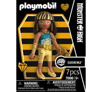 PLAYMOBIL | Monster High | Cleo de Nile | Set di figure per giochi di ruolo mistici e festeggiamenti di Halloween | Con accessori egiziani e accessori | Ideale per i bambini dai 4 anni in su | 71996