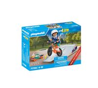 Playmobil - My Life: Skateboarder With Ramp (71798) Toy NUOVO