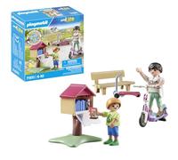 PLAYMOBIL myLife 71511 Büchertausch für Leseratten, spannende Geschichten im Büc