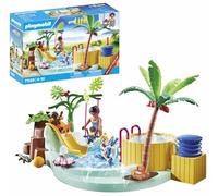PLAYMOBIL 71529 myLife Promo Pack: Children's pool with whirlpool, water fun in