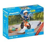 Playmobil Mylife Snowboarder Con Rampa Y Accesorios 71798 17 pezzi