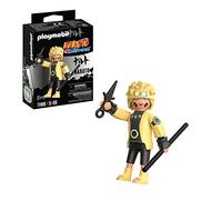 Playmobil Figura Naruto 71100 – Modalità Sennin con bastone, kunai, sandali gialli, pantaloni neri