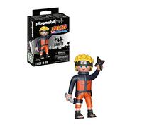 PLAYMOBIL Naruto Shippuden 71096 Naruto-Uzumaki con Shuriken e Kunai, per Grandi e Piccoli Appassionati di Manga e Anime, con Accessori Dettagliati, Set da 7 Pezzi, dai 5 Anni in su