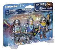 Playmobil Novelmore - Set di 3 Cavalieri Novelmore (70671)