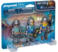 Playmobil Novelmore - Set di 3 Cavalieri Novelmore (70671)