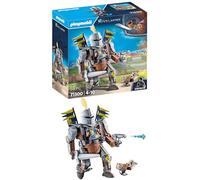 PLAYMOBIL Novemore 71300 Robot da Combattimento, Il Cavaliere Gizmo Crafton e Il Suo Robusto Robot, Armato di Spada e Cannone, Giocattolo per Bambini dai 4 Anni in su
