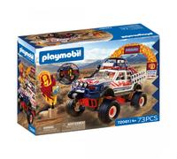 PLAYMOBIL | Cars | Offroad Truck | Veicolo fuoristrada con verricello e piastre di ponte | macchinina giocattolo per bambini dai 4 anni in su | 72061