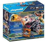 PLAYMOBIL Pirates 70415, Pirata con Cannone, dai 5 Anni