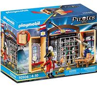 Playmobil Pirates 70506 Avamposto della Marina con Pirata dai 4 Anni