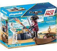 PLAYMOBIL Pirates 71254 - Pirata con Barca A Remi