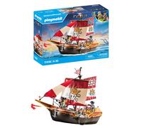 PLAYMOBIL Pirates 71418 Nave Pirata, emozionanti Avventure piratesche, playset c