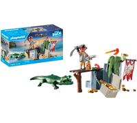 Playmobil Pirates Pirata Con Alligatore 71473