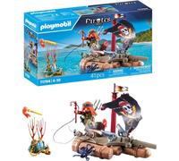 PLAYMOBIL | Pirati | Zattera dei pirati | Giocattolo Pirata | Personaggio Pirata