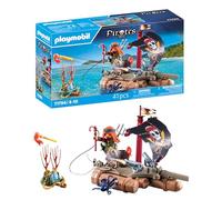 PLAYMOBIL 71794 - Pirates - Schatzbergung auf Piratenfloss - 1 pz.