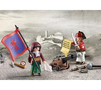 Playmobil Play Give 70761 Greek Revolution Heroes NUOVO - SENZA SCATOLA