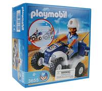 Playmobil Polizia 3655 Poliziotto con Moto Spiaggia