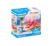 Playmobil 71503 Princess Magic: Mermaid with Colour-Changing Octopus, magical un